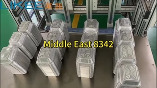 LK-T80 অ্যালুমিনিয়াম ফয়েল 8342 কন্টেইনার তৈরির মেশিন মধ্য প্রাচ্য হট বিক্রয়