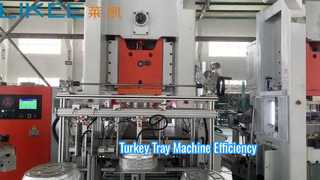 LK-T80 অ্যালুমিনিয়াম ফয়েল টার্কি ট্রে তৈরির মেশিন