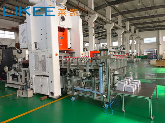 গুণ  Fully Automatic Aluminum Foil Container Making Machine Stronger H Frame কারখানা