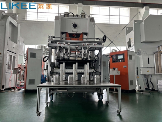 কেনা LK-T63 ফুড কন্টেইনার অ্যালুমিনিয়াম ফয়েল পাঞ্চিং ট্রে তৈরির মেশিন BBQ আউটডোর এর জন্য online manufacture