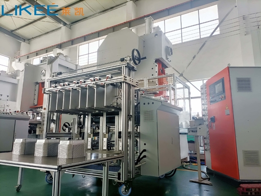 কেনা LK-T63 ফুড কন্টেইনার পঞ্চিং মেশিন 3003H24 8011H22 3004H24 কাঁচামাল কাটিং এজ online manufacture