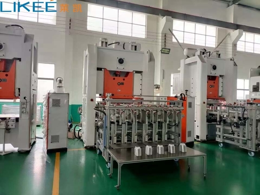 কেনা সম্পূর্ণ স্বয়ংক্রিয় ৩৫-৭০ স্ট্রোক/মিনিট অ্যালুমিনিয়াম ফয়েল ট্রে তৈরির মেশিন, এইচ ফ্রেমের গঠন সহ online manufacture
