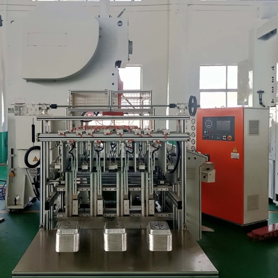 কেনা 1100*900MM ওয়ার্কিং প্লেট সহ কাস্টমাইজড সিলভার ফয়েল কন্টেইনার মেশিন online manufacture