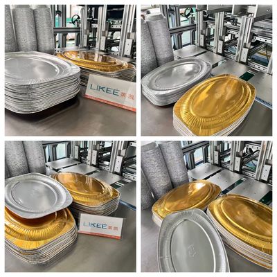 কেনা LK-T80 Food Container Punching Machine Automatic Food-Safe Fish Pan Forming Machine online manufacture