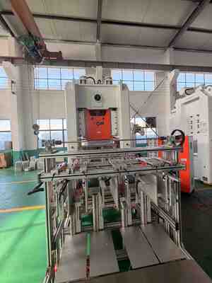 কেনা অ্যালুমিনিয়াম ফয়েল ধারক তৈরীর মেশিন খাদ্য সঞ্চয় গার্বেকু ডিসপোজেবল ওভাল online manufacture