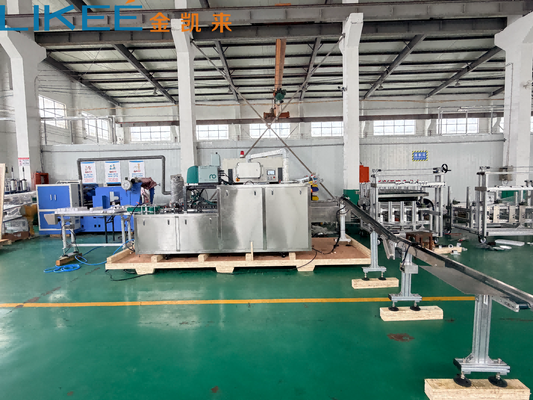 কেনা PLC টাচ স্ক্রীন এবং প্রতি মিনিটে 30-60 বক্স সহ অ্যালুমিনিয়াম ফয়েল ছোট রোল প্যাকিংয়ের জন্য স্বয়ংক্রিয় কার্টোনিং মেশিন অনলাইনে উৎপাদন