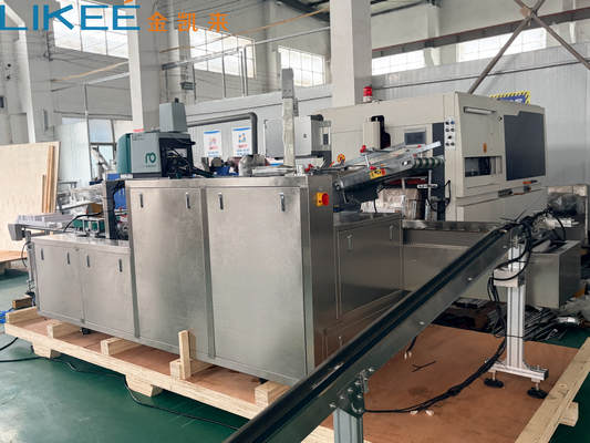 কেনা অটোমেটিক কার্টনিং মেশিন 380V 5KW ওভারলোড সুরক্ষা এবং নিরাপত্তা কভার অনলাইনে উৎপাদন