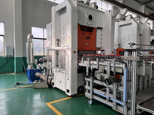 স্বয়ংক্রিয় 26KW পাওয়ার অ্যালুমিনিয়াম ফয়েল কাপ তৈরীর মেশিন বৈদ্যুতিক নিয়ন্ত্রিত