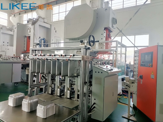 380V 50HZ অ্যালুমিনিয়াম ফয়েল কন্টেইনার তৈরির মেশিন অ্যালুমিনিয়াম কাপ তৈরির মেশিন