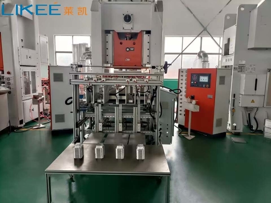 H ফ্রেম Mitsubishi স্বয়ংক্রিয় খাওয়ানো সিস্টেম অ্যালুমিনিয়াম ফয়েল ধারক তৈরীর মেশিন LK-T80