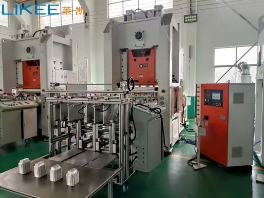 80TON চাপ অ্যালুমিনিয়াম ফয়েল ধারক উত্পাদন মেশিন সহজ অপারেটিং