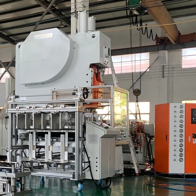 Mitsubishi PLC সহ সম্পূর্ণ স্বয়ংক্রিয় অ্যালুমিনিয়াম ডিসপোজেবল প্লেট তৈরির মেশিন