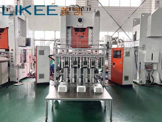 LK-T80 খাদ্য পাত্রে অ্যালুমিনিয়াম ফয়েল Punching স্বয়ংক্রিয় তৈরীর মেশিন 12000 পিসি প্রতি ঘন্টা