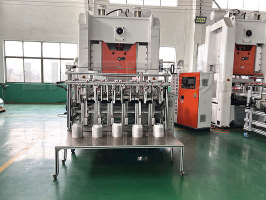 LK-T80 Food Container Punching Machine Automatic for Food Grade Square Round Pan