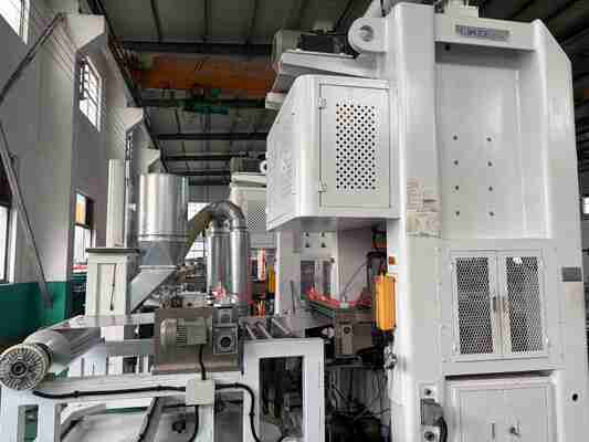 LK-T80 ভারী দায়িত্ব 450ml অ্যালুমিনিয়াম ফয়েল খাদ্য ধারক নিরোধক বৃত্তাকার আকৃতি তৈরীর মেশিন